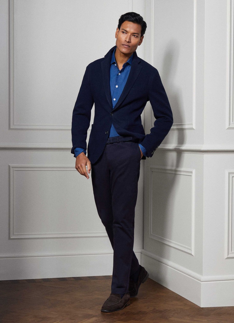 Klaer Hackett London | Ull Og Cashmere Chinos