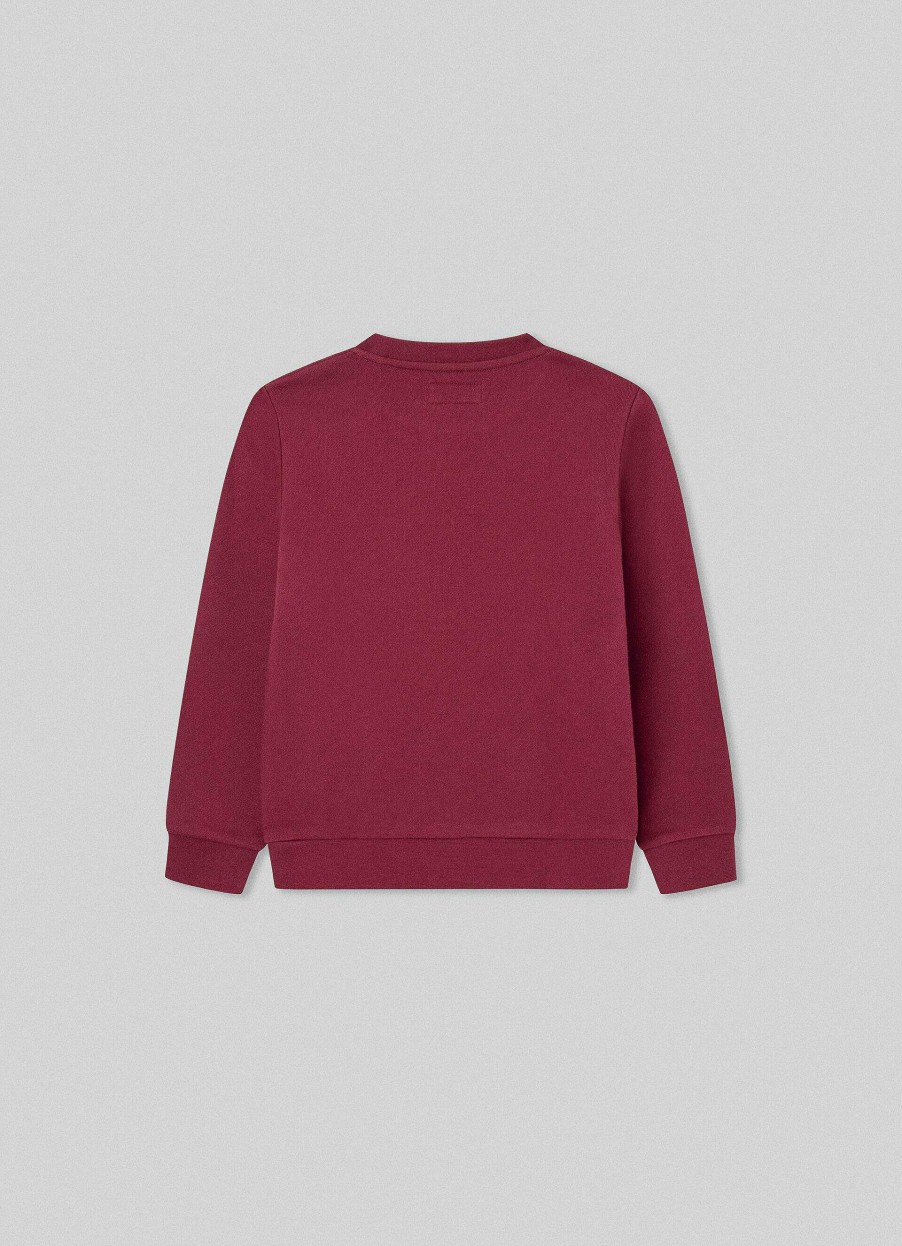 Gutter Hackett London | Slim Fit Sweatshirt Med Crew Neck