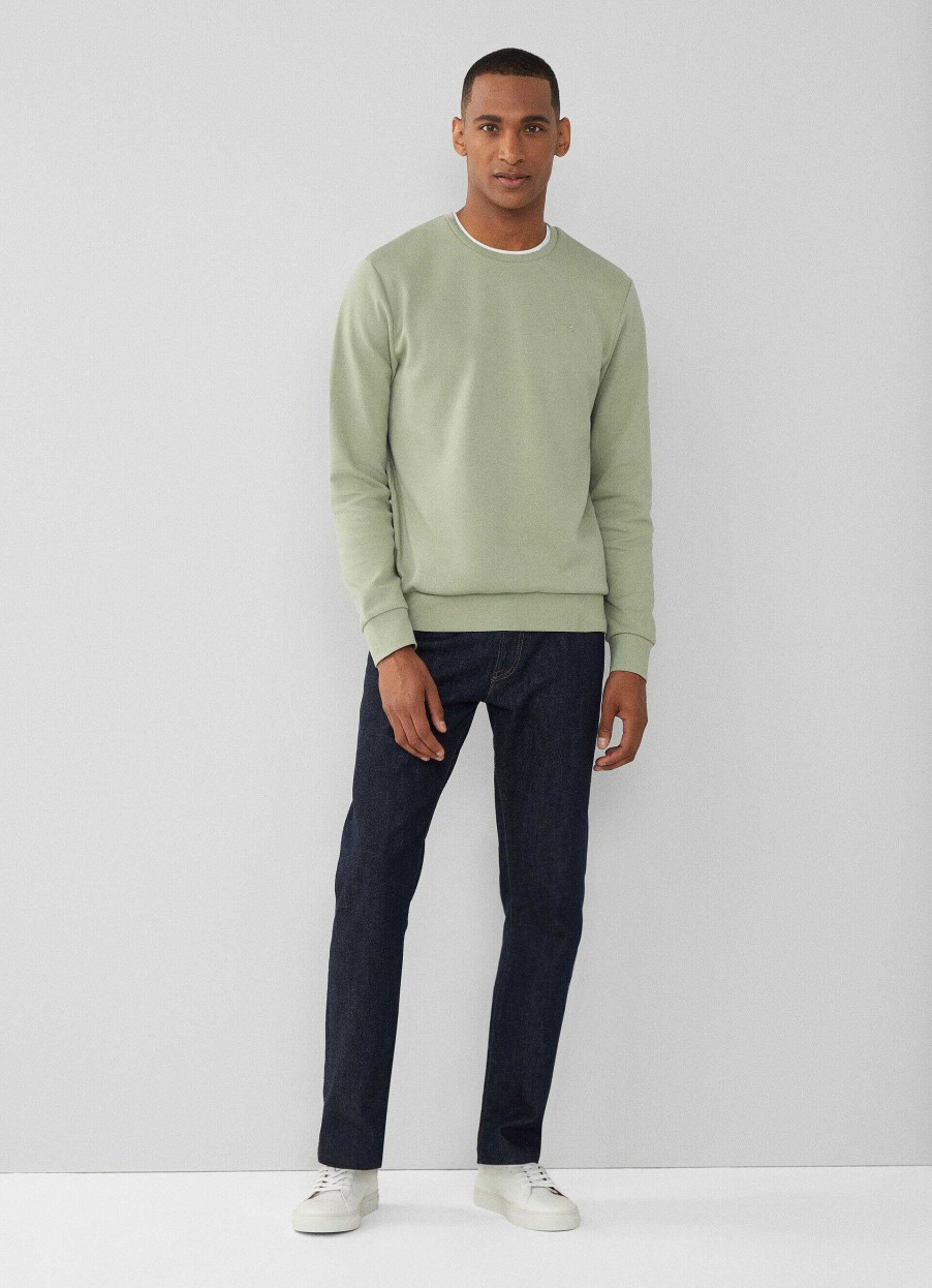 Klaer Hackett London | Classic Fit Sweatshirt Med Crew Neck