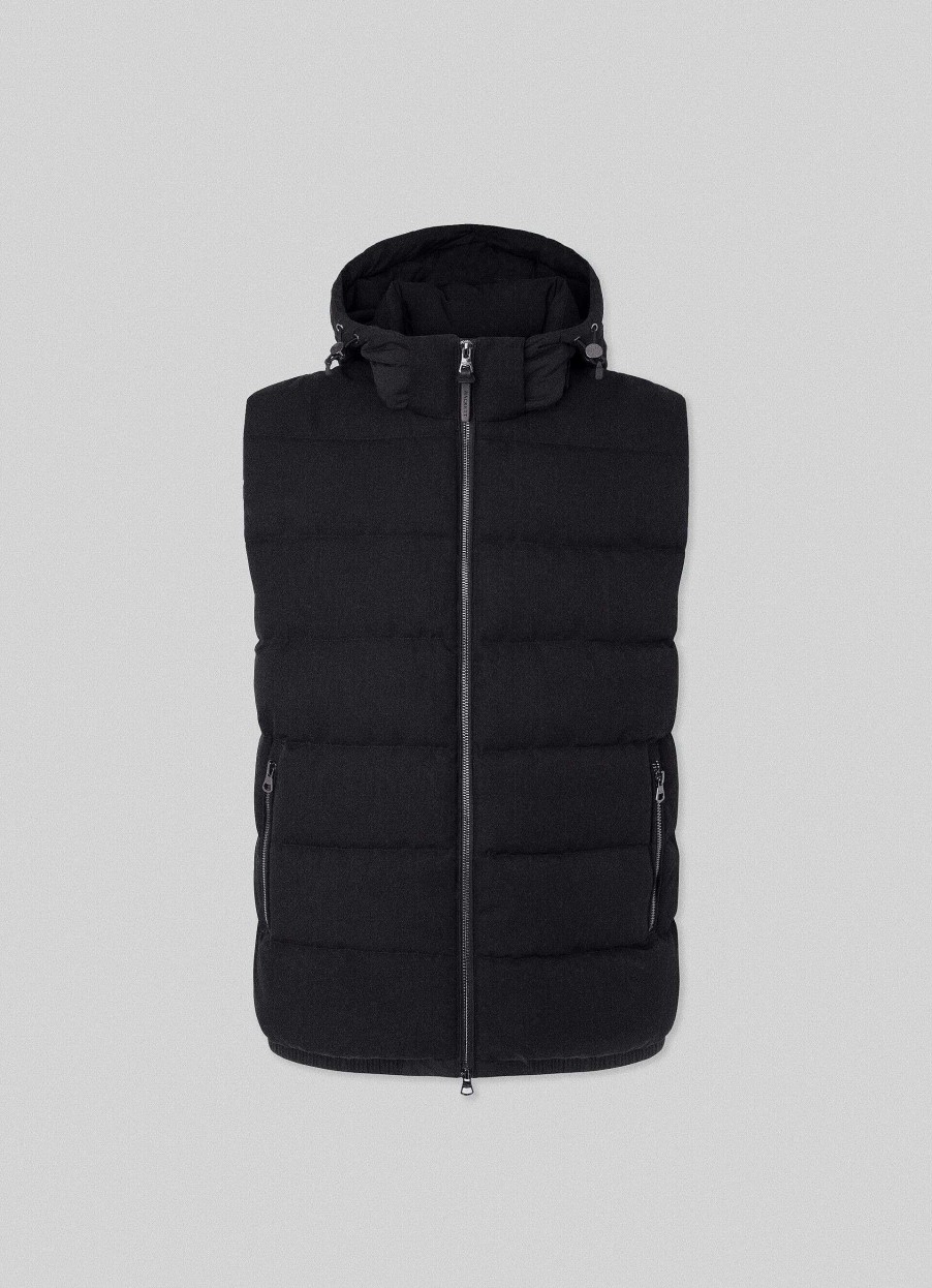 Klaer Hackett London | Puffergilet Med Hette