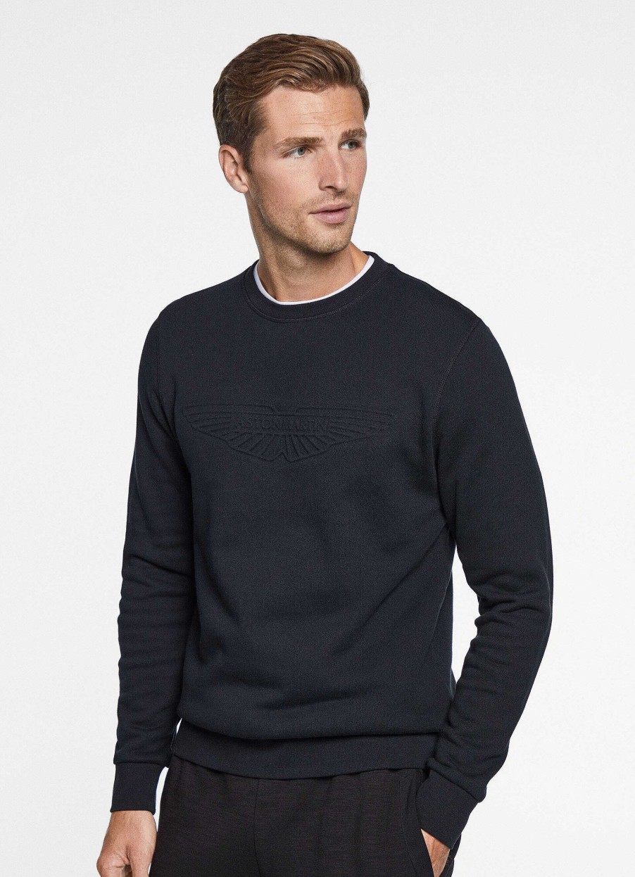 Klaer Hackett London | Aston Martin Sweatshirt Med Crew Neck