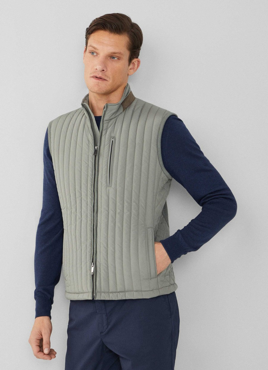 Klaer Hackett London | Vanntett Hybrid Gilet