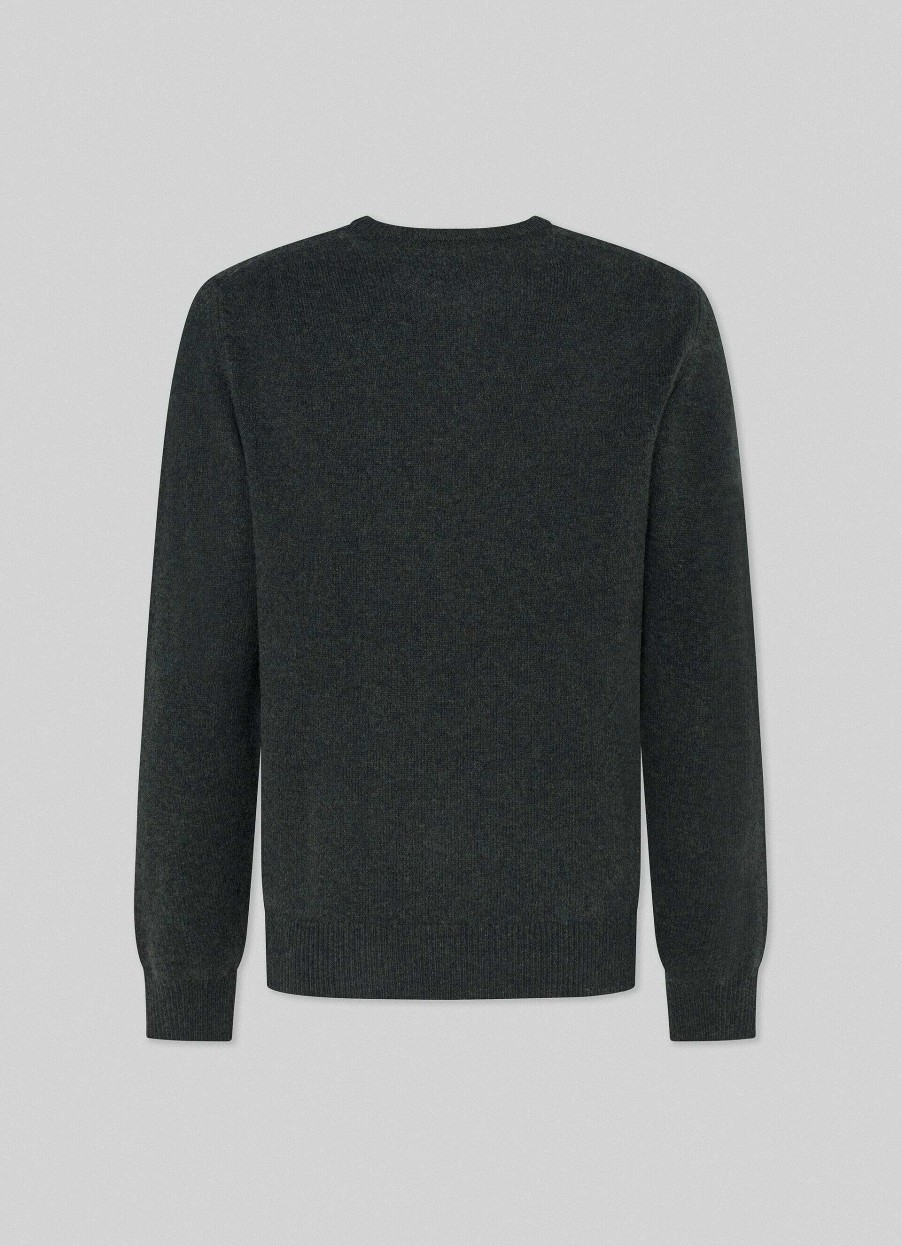 Klaer Hackett London | Lam Ull Crew Neck Jumper