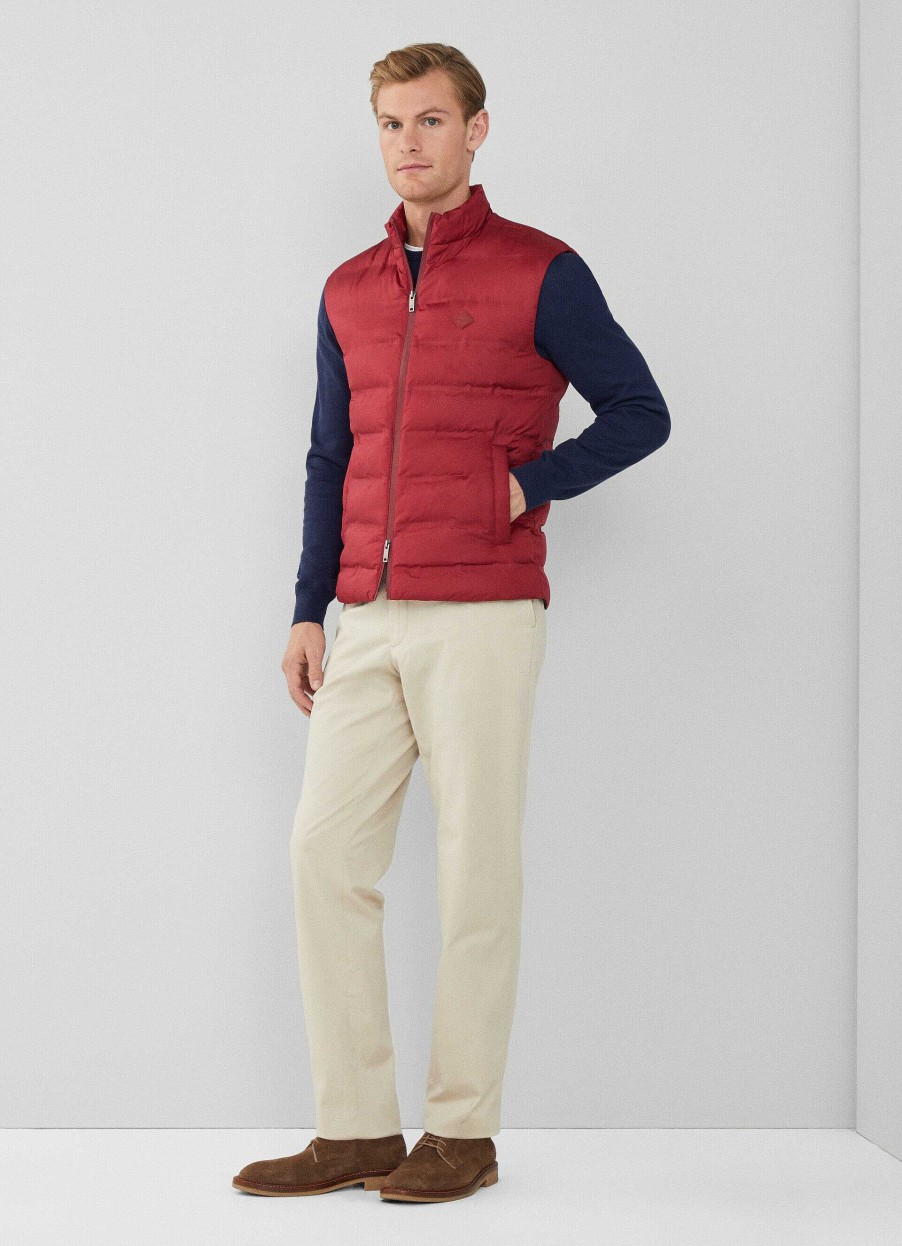 Klaer Hackett London | Slim Fit Polstret Gilet