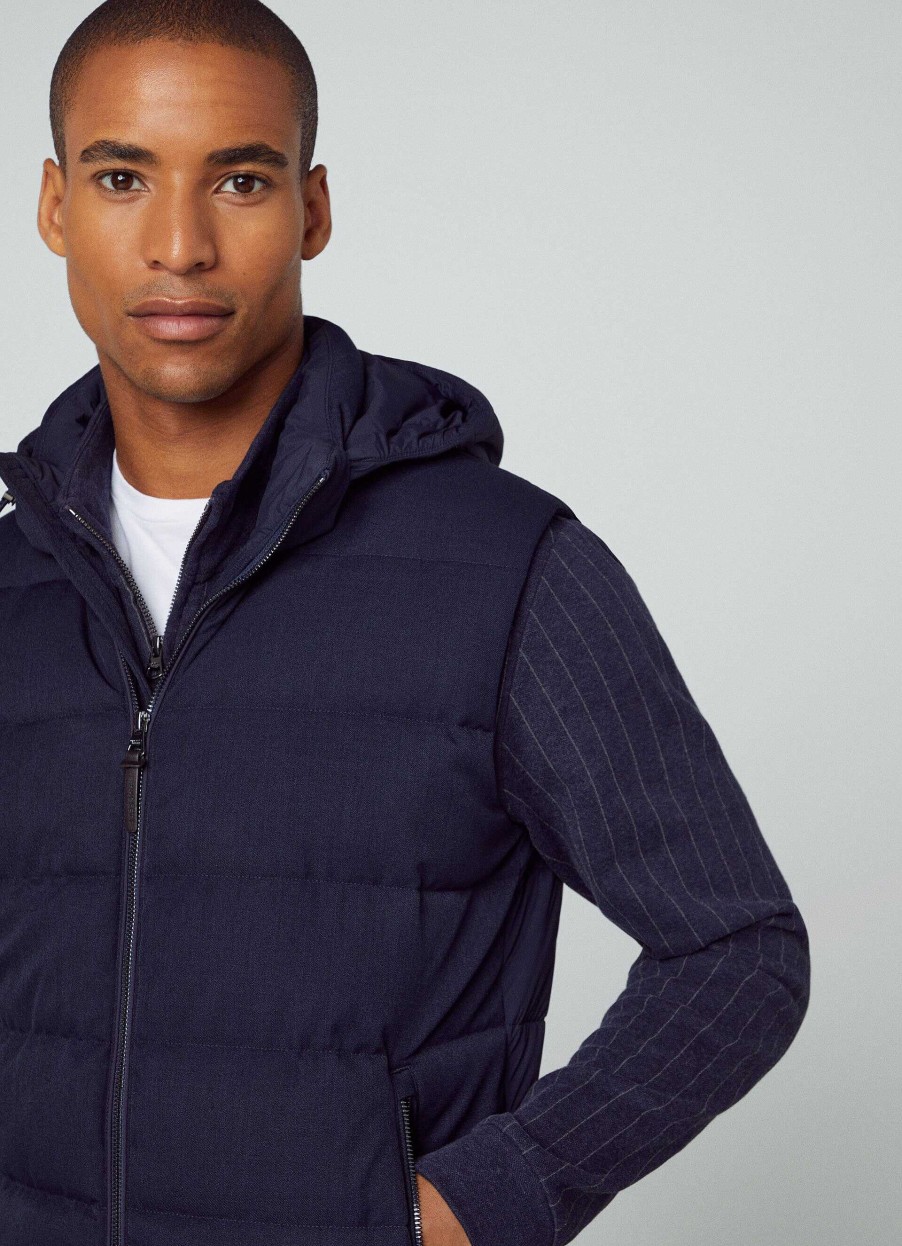 Klaer Hackett London | Puffergilet Med Hette