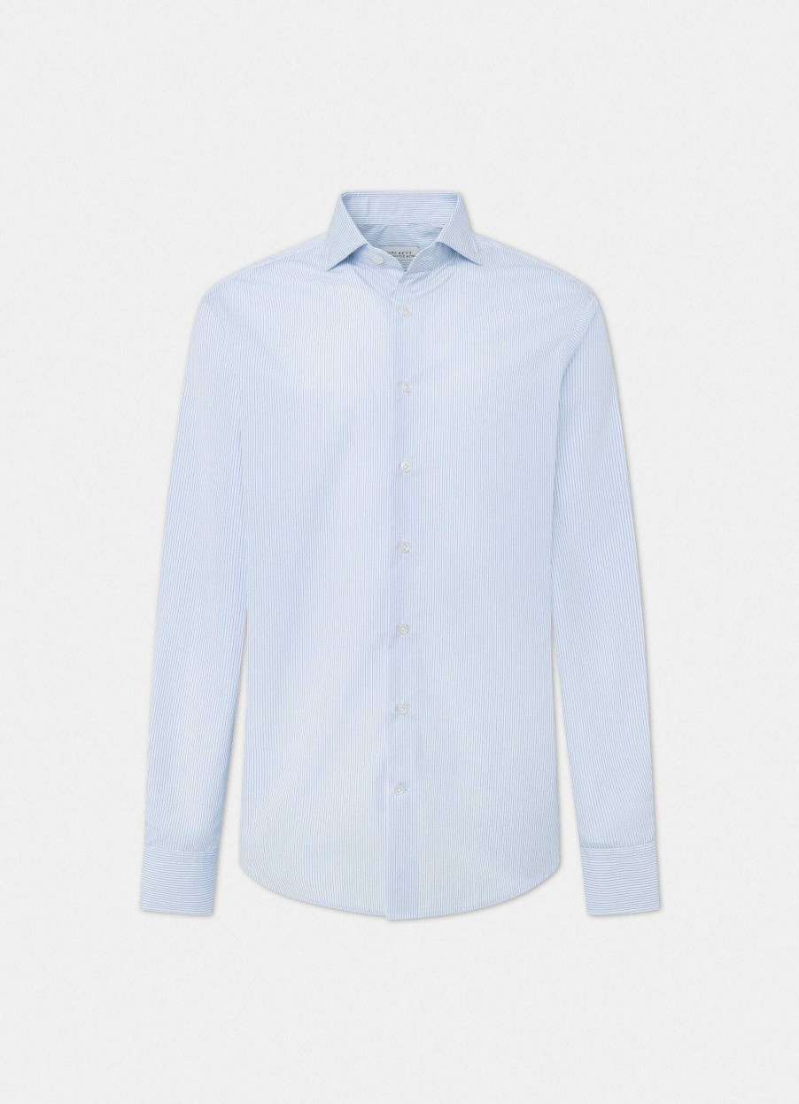 Klaer Hackett London | Klassisk Passform Poplin-Skjorte