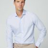 Klaer Hackett London | Slim Fit Stripet Skjorte