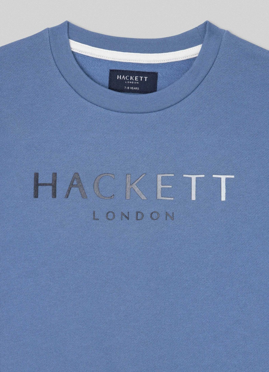 Gutter Hackett London | Slim Fit Sweatshirt Med Crew Neck