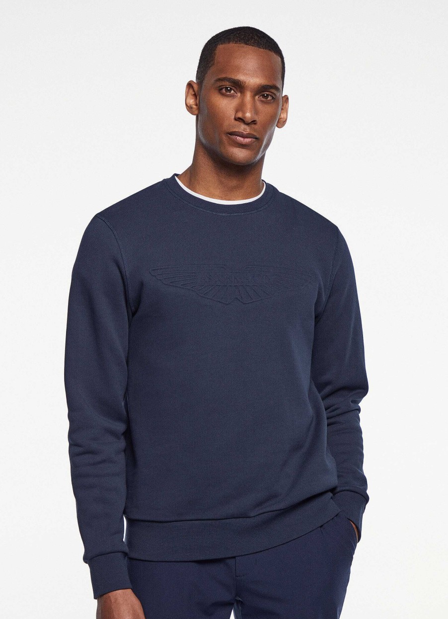 Klaer Hackett London | Aston Martin Sweatshirt Med Crew Neck