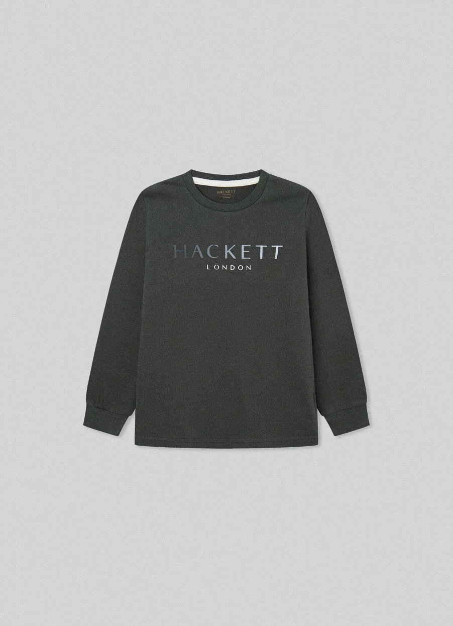 Gutter Hackett London | Classic Fit Sweatshirt Med Crew Neck