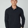 Klaer Hackett London | Slim Fit Rugby Langermer Polo