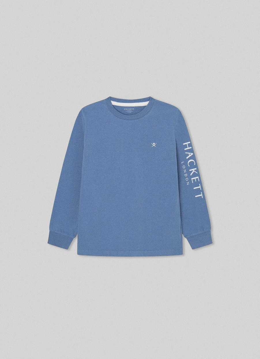 Gutter Hackett London | Classic Fit Sweatshirt Med Crew Neck