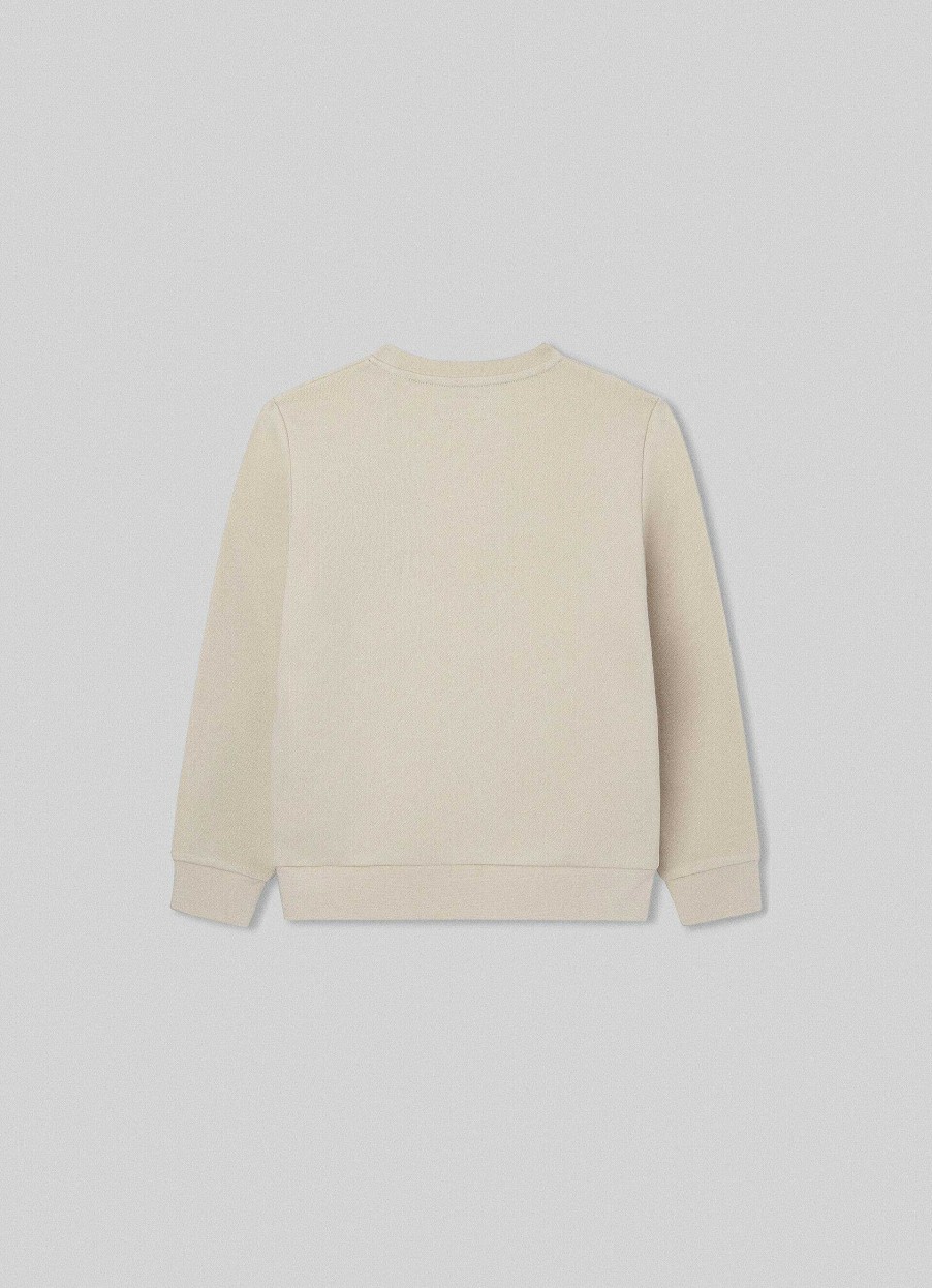 Gutter Hackett London | Slim Fit Sweatshirt Med Crew Neck