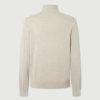 Klaer Hackett London | Hoyhals-Jumper Halvglidedel