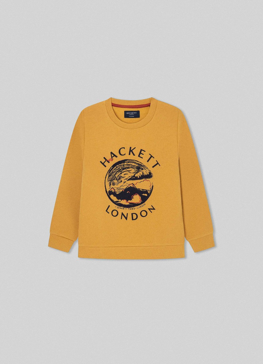 Gutter Hackett London | Illustrasjon Sweatshirt