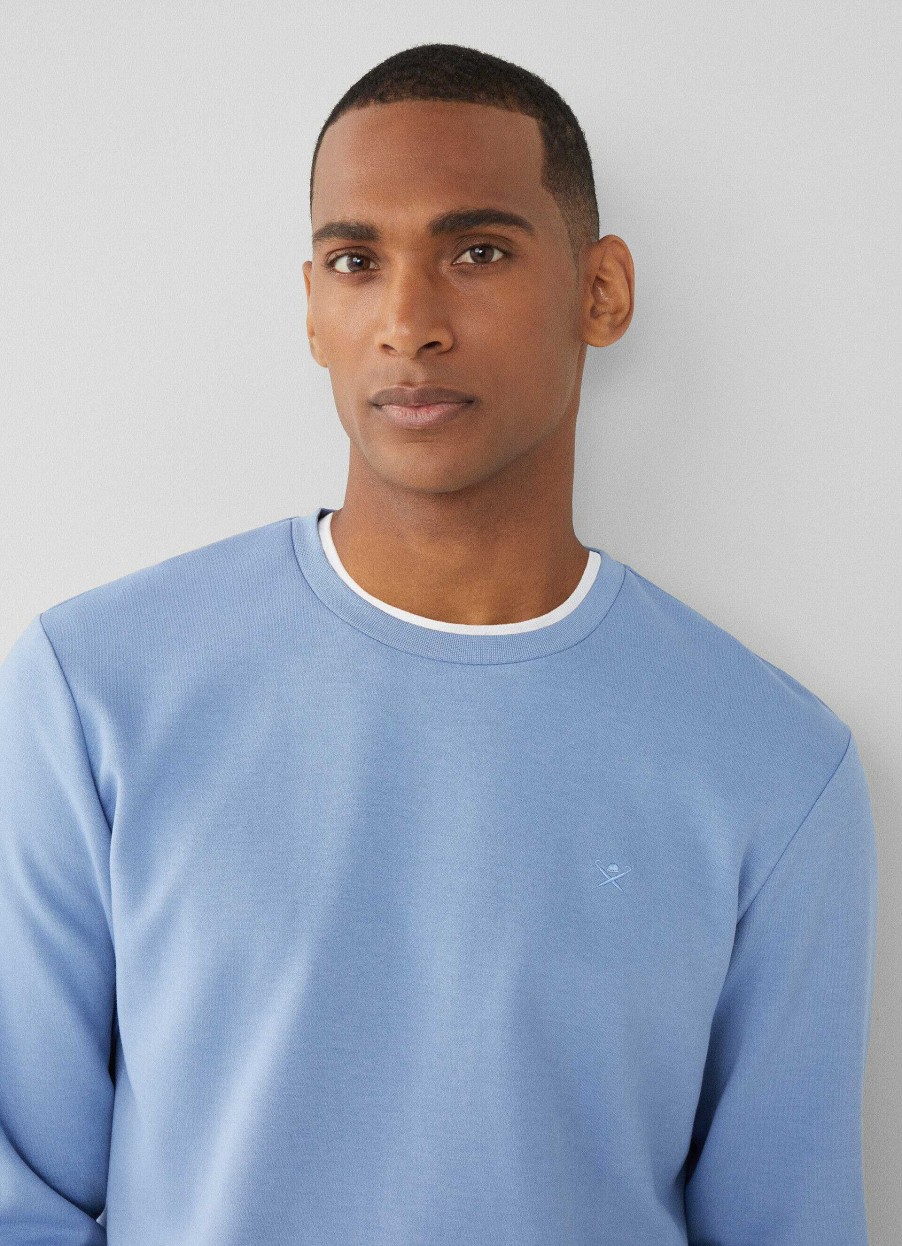 Klaer Hackett London | Classic Fit Sweatshirt Med Crew Neck