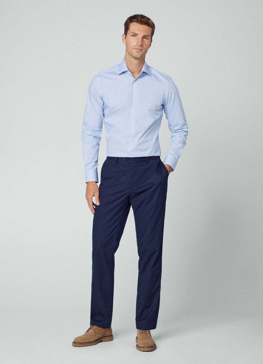 Klaer Hackett London | Slim Fit Gingham Skjorte