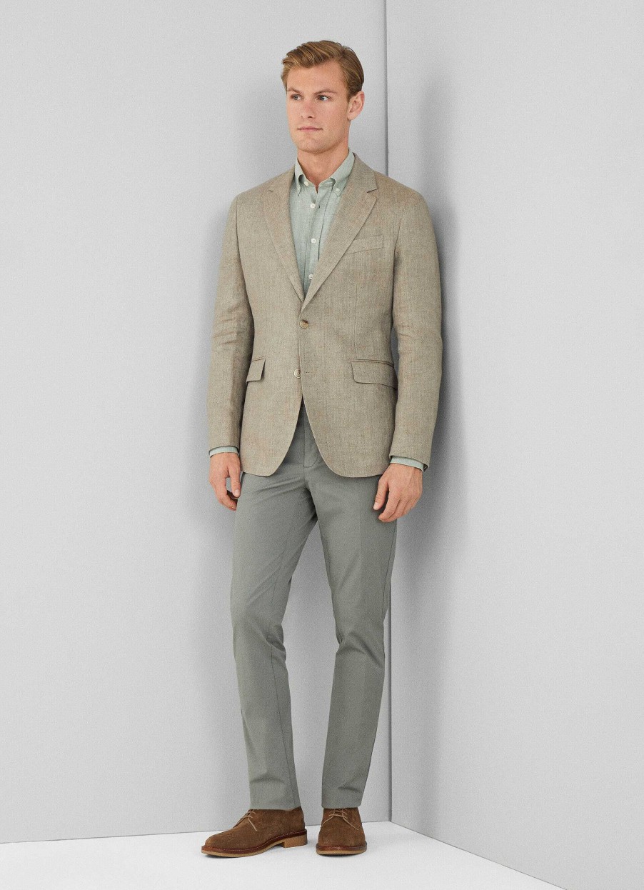 Klaer Hackett London | Classic Fit Linnblazer