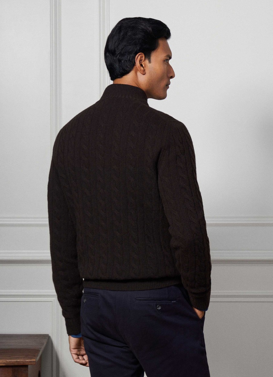 Klaer Hackett London | Halv-Glidelas-Jumper