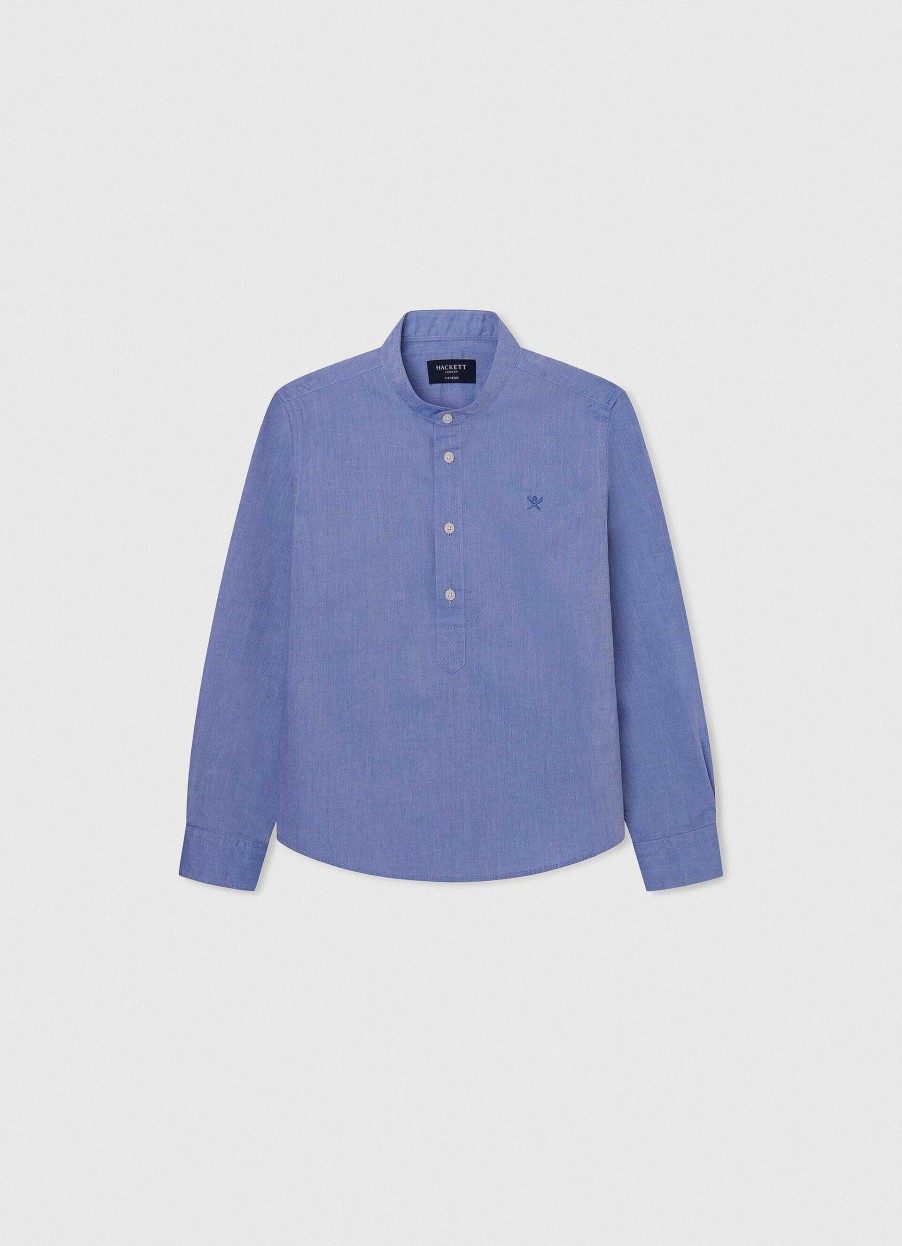 Gutter Hackett London | Classic Fit Chambray-Skjorte