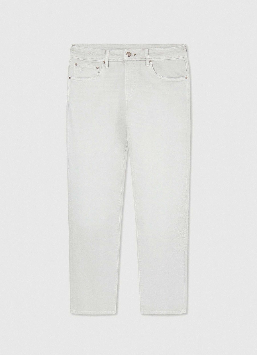 Klaer Hackett London | Slim Fit Plagg-Farget Jeans