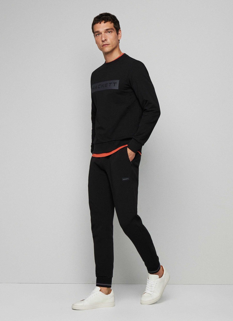 Klaer Hackett London | Hackett Sport Klassisk Passform Sweatshirt