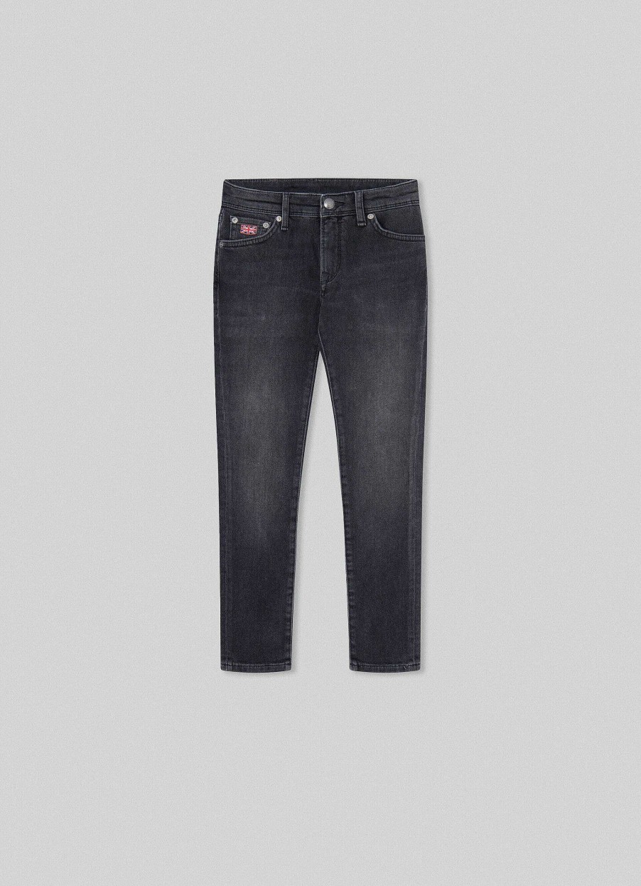 Gutter Hackett London | Gra Denim Slim Fit Jeans