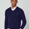 Klaer Hackett London | V-Hals Ulljumper