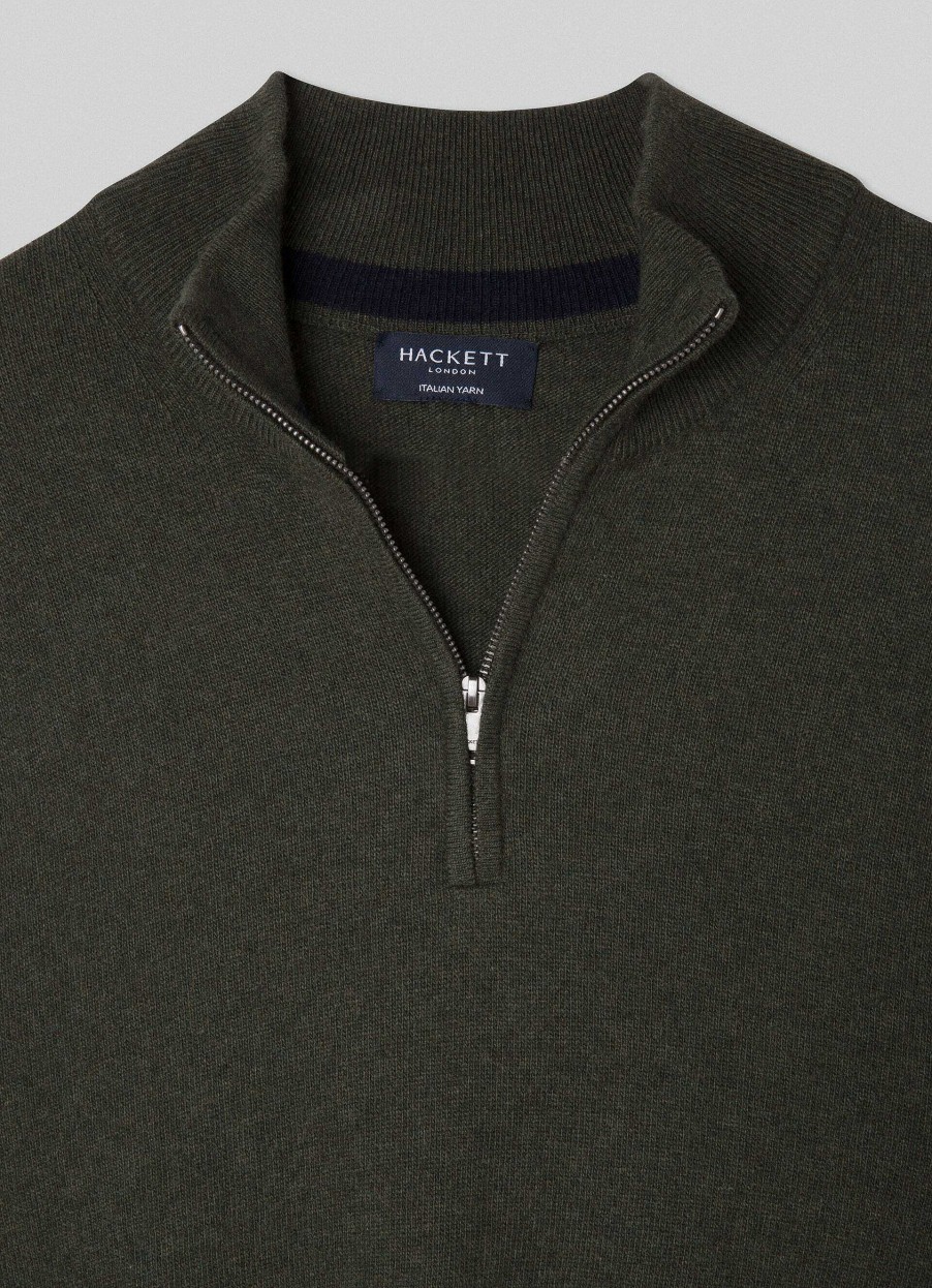 Klaer Hackett London | Halv-Glidelas-Jumper