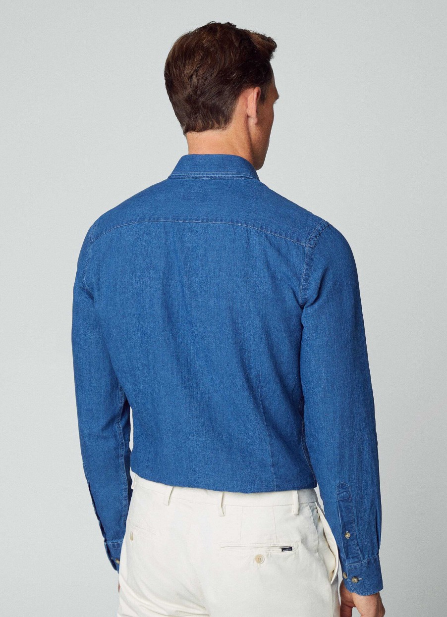 Klaer Hackett London | Slim Fit Denimskjorte