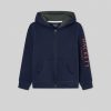 Gutter Hackett London | Fleece-Hettetruse Med Helt Glidelas