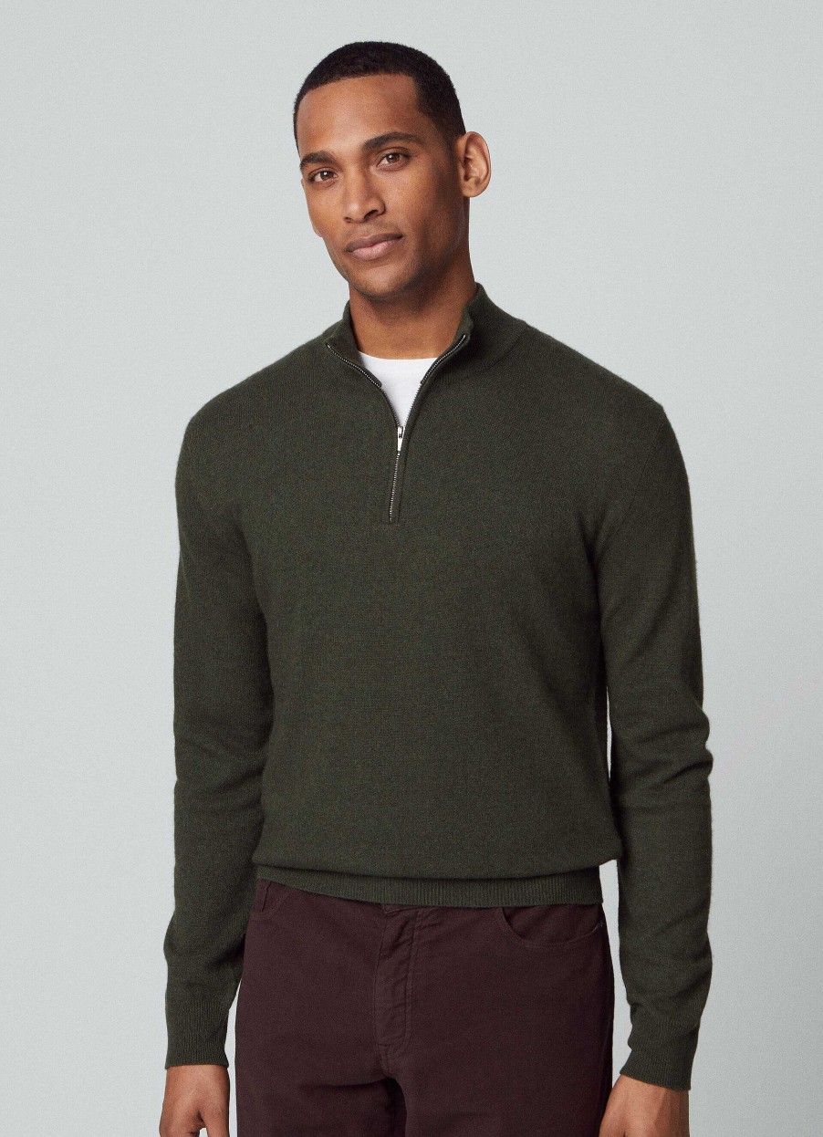 Klaer Hackett London | Halv-Glidelas-Jumper