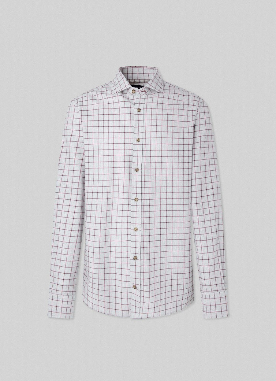 Klaer Hackett London | Slim Fit Sjekkskjorte