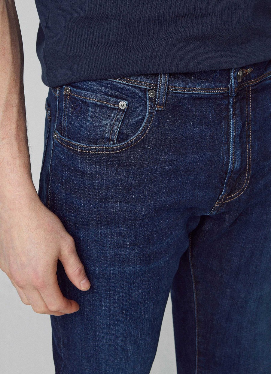 Klaer Hackett London | Klassisk Passform Vintage Jeans