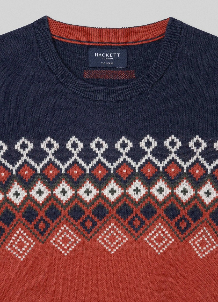 Gutter Hackett London | Fair Isle Jumper