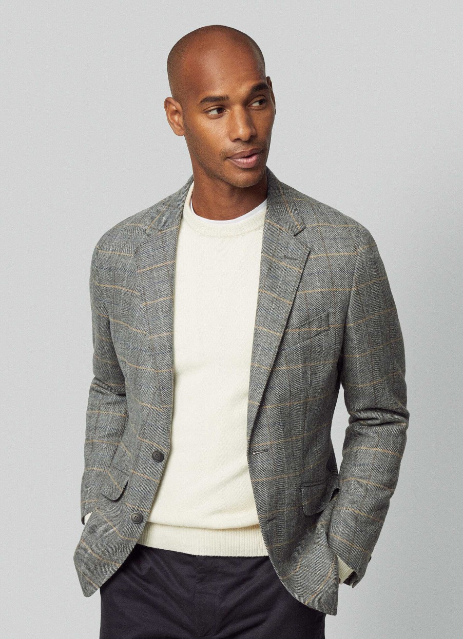 Klaer Hackett London | Ull Og Cashmere Blazer