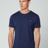 Klaer Hackett London | Classic Fit Brodert T-Shirt