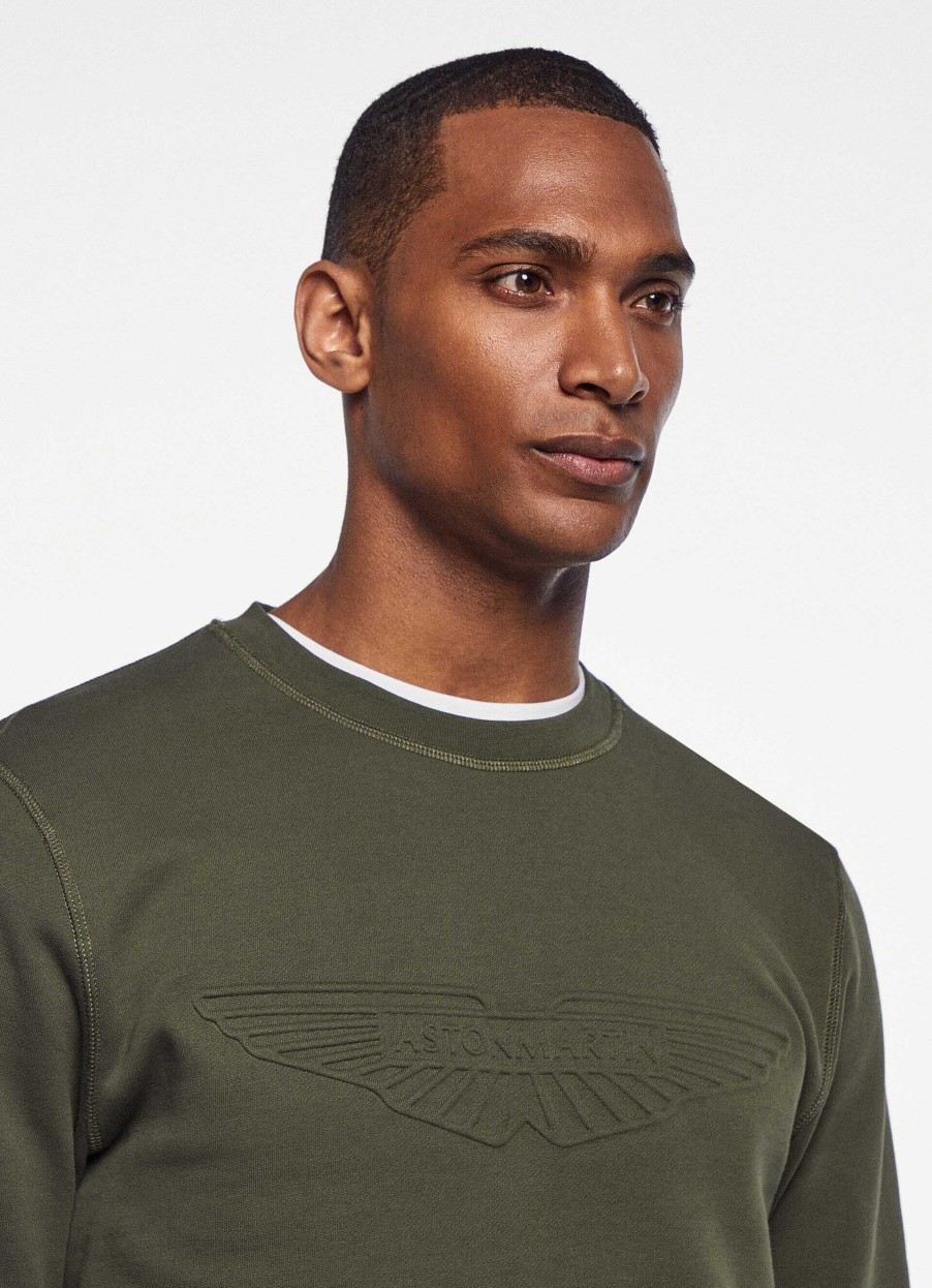 Klaer Hackett London | Aston Martin Sweatshirt Med Crew Neck