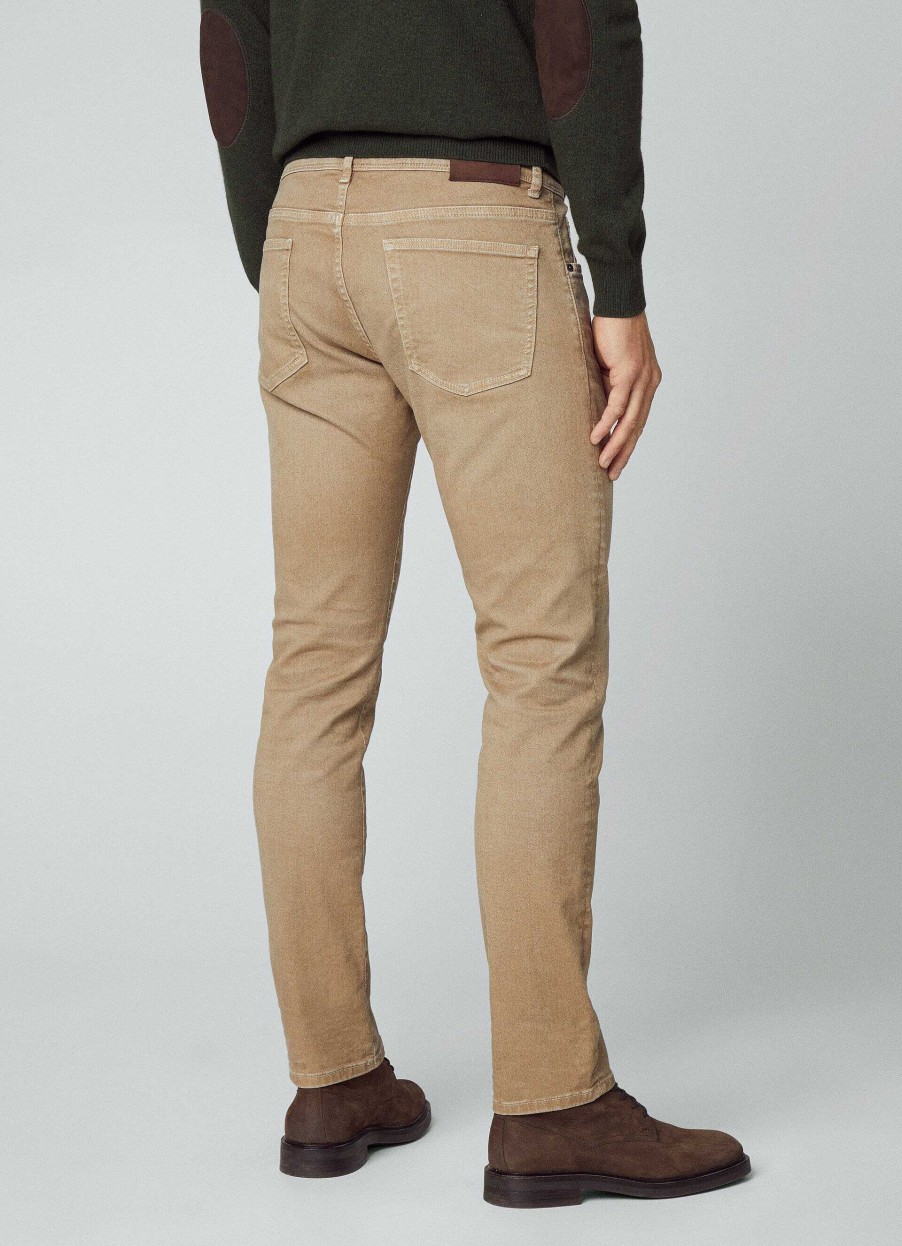 Klaer Hackett London | Slim Fit Pigment Twill Jeans