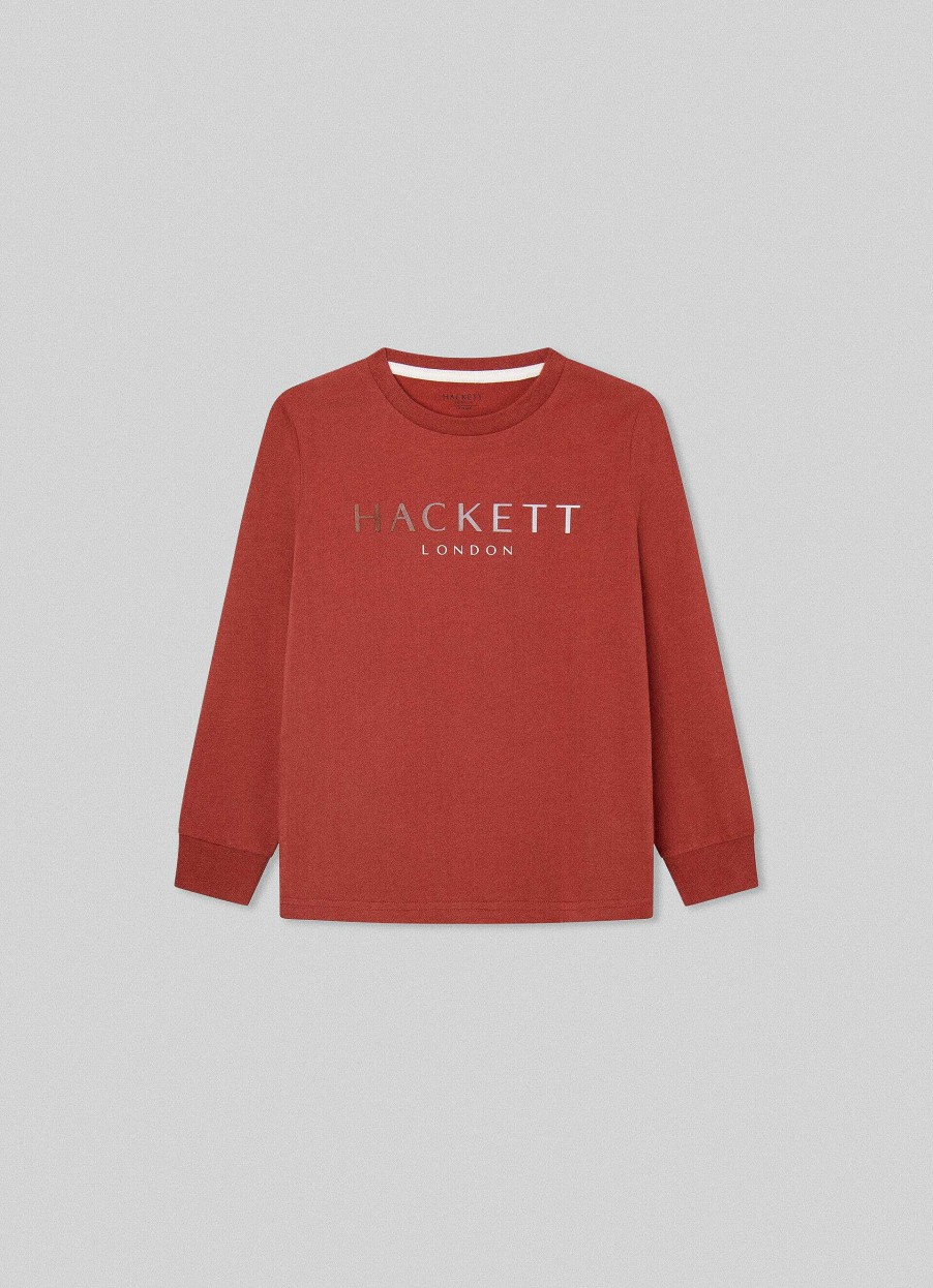 Gutter Hackett London | Classic Fit Sweatshirt Med Crew Neck