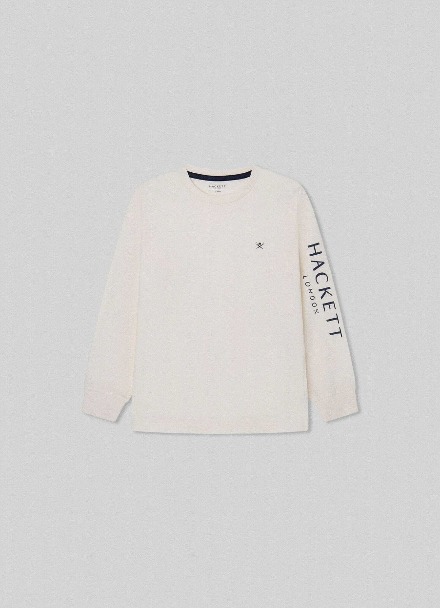 Gutter Hackett London | Classic Fit Sweatshirt Med Crew Neck