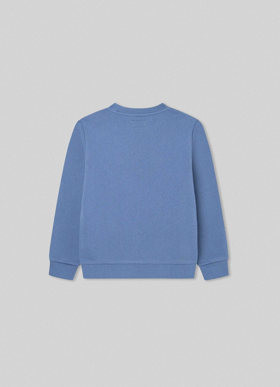 Gutter Hackett London | Slim Fit Sweatshirt Med Crew Neck