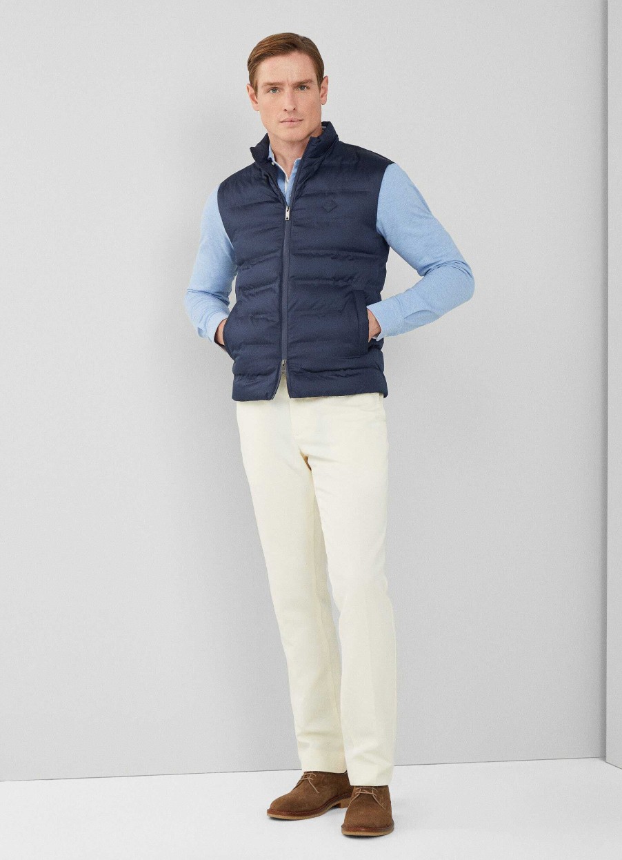 Klaer Hackett London | Slim Fit Polstret Gilet