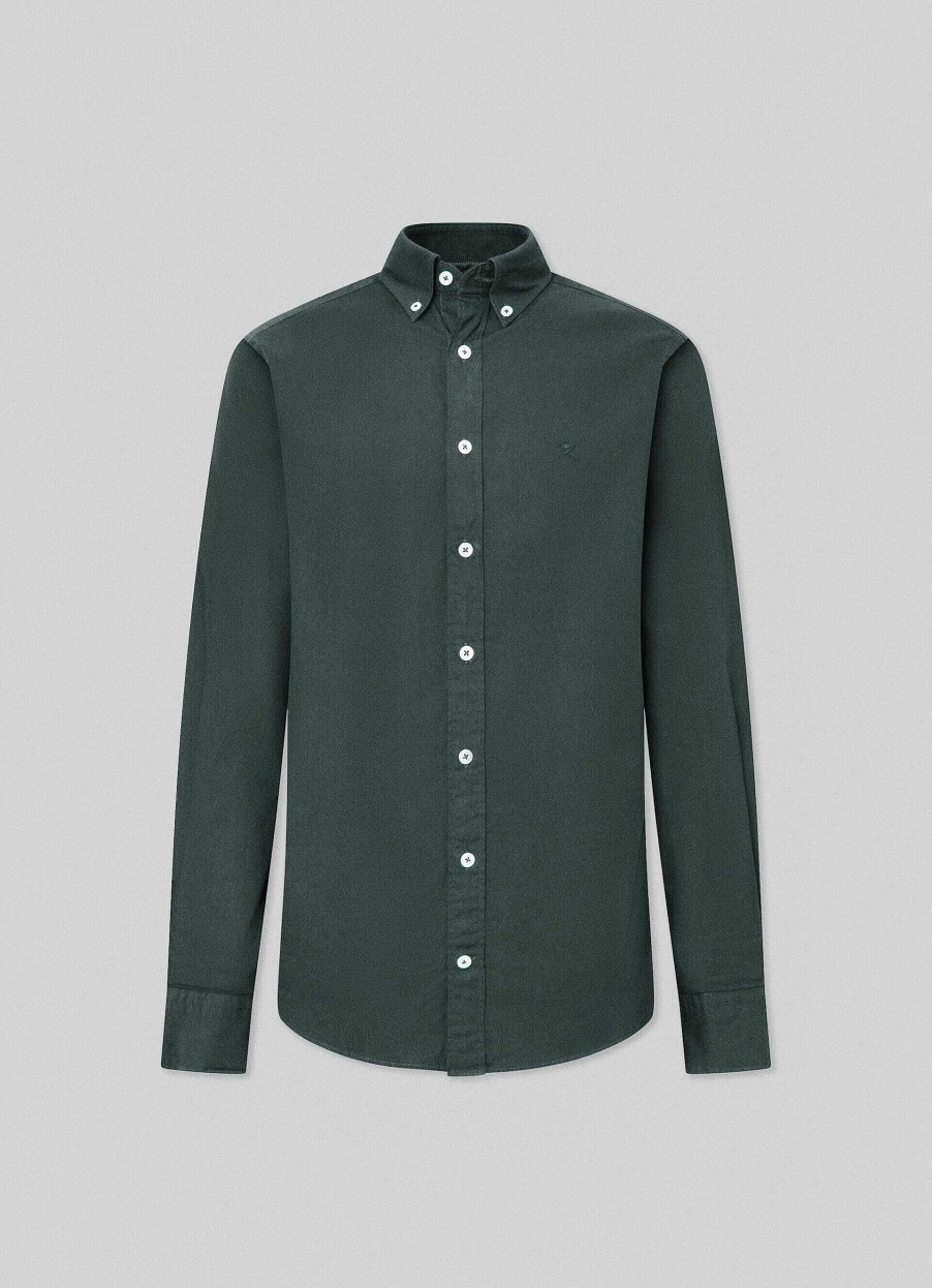 Klaer Hackett London | Slim Fit Oxford Skjorte