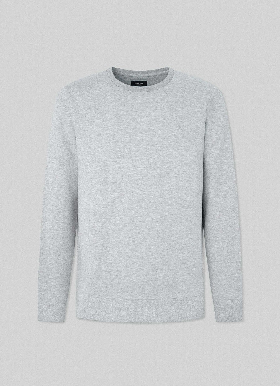 Klaer Hackett London | Classic Fit Sweatshirt Med Crew Neck