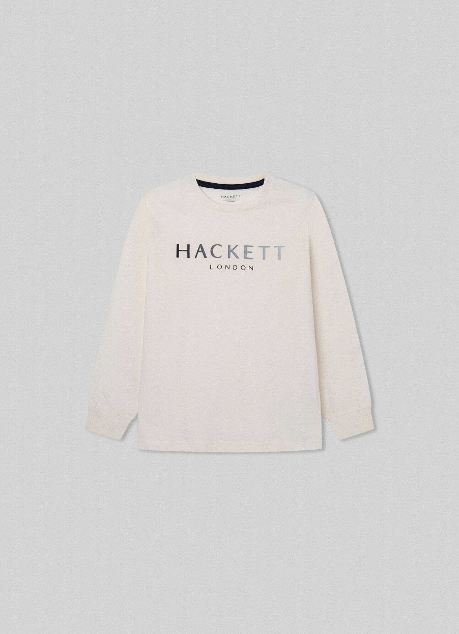 Gutter Hackett London | Classic Fit Sweatshirt Med Crew Neck