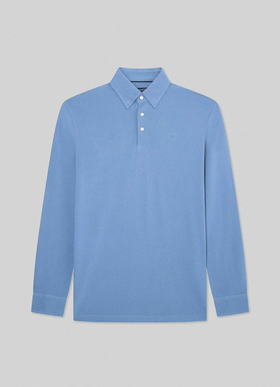 Klaer Hackett London | Klassisk Passform Langeerme Polo