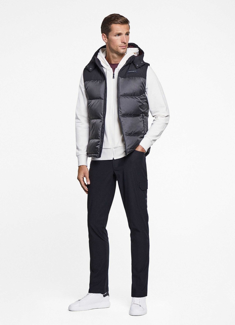 Klaer Hackett London | Hackett Sport To-Tone Puffer Gilet