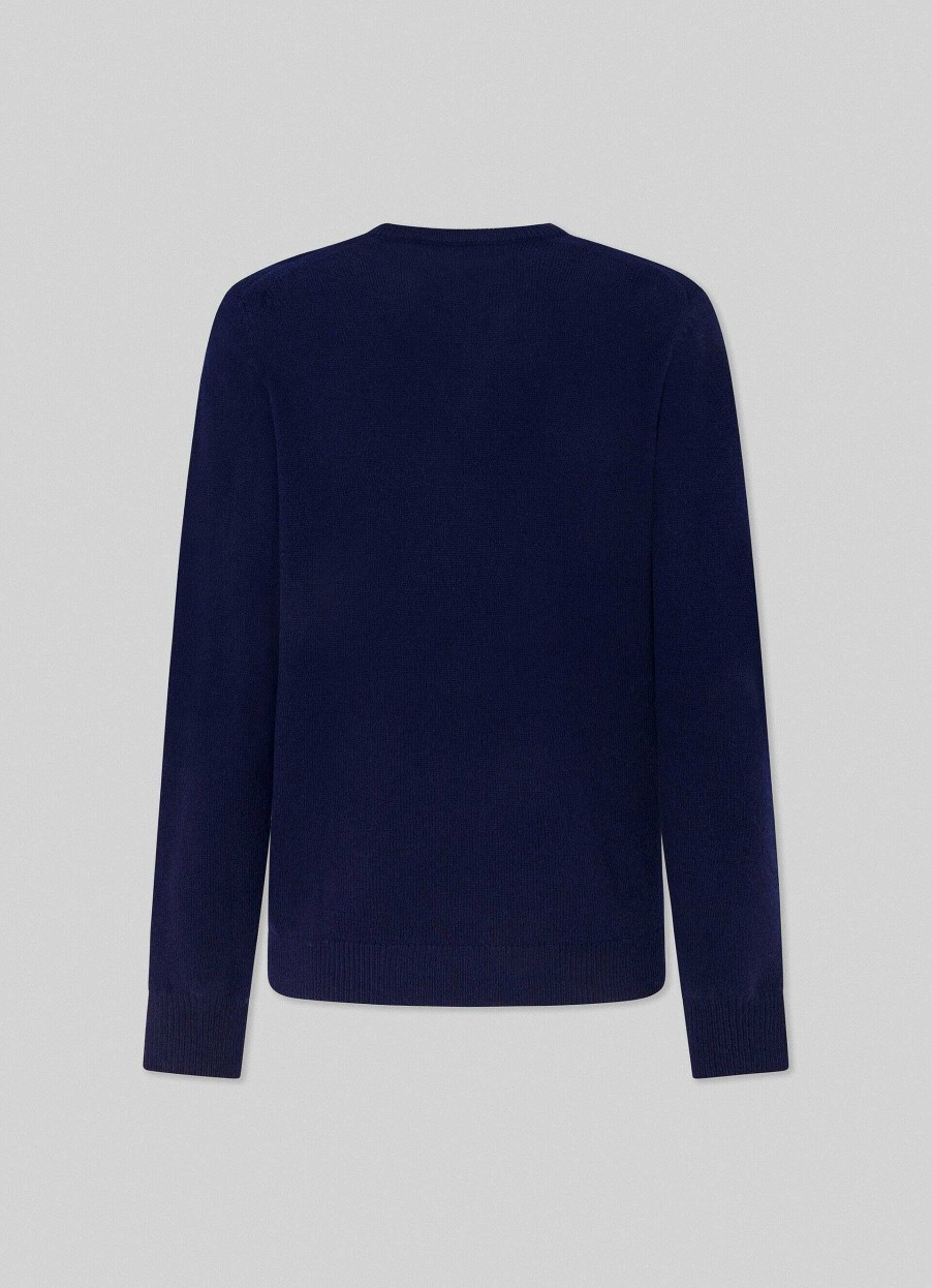 Klaer Hackett London | Lam Ull Crew Neck Jumper