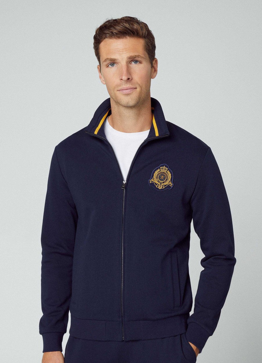 Klaer Hackett London | Helt Zip Heritage Sweatshirt